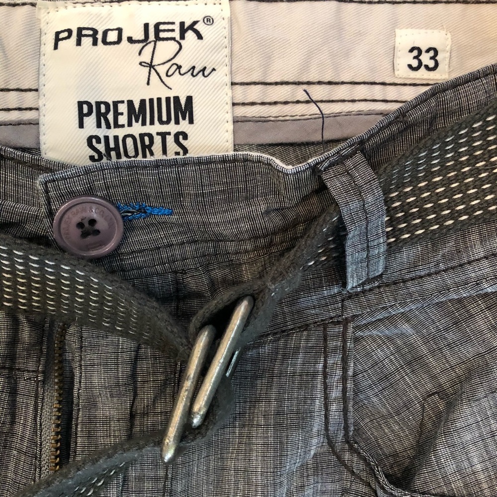 Vintage cargo short with belt